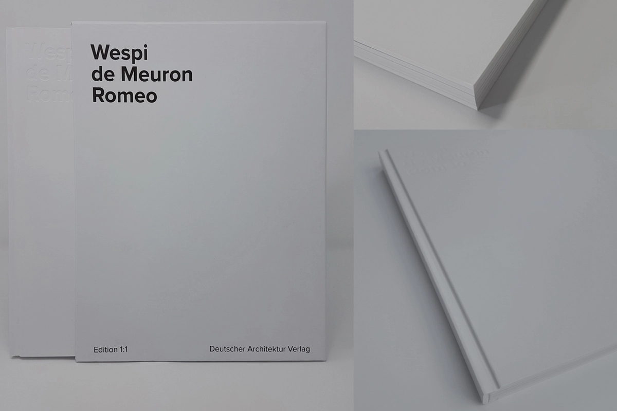 monografie DAV edition 1:1  wespi de meuron romeo 2017