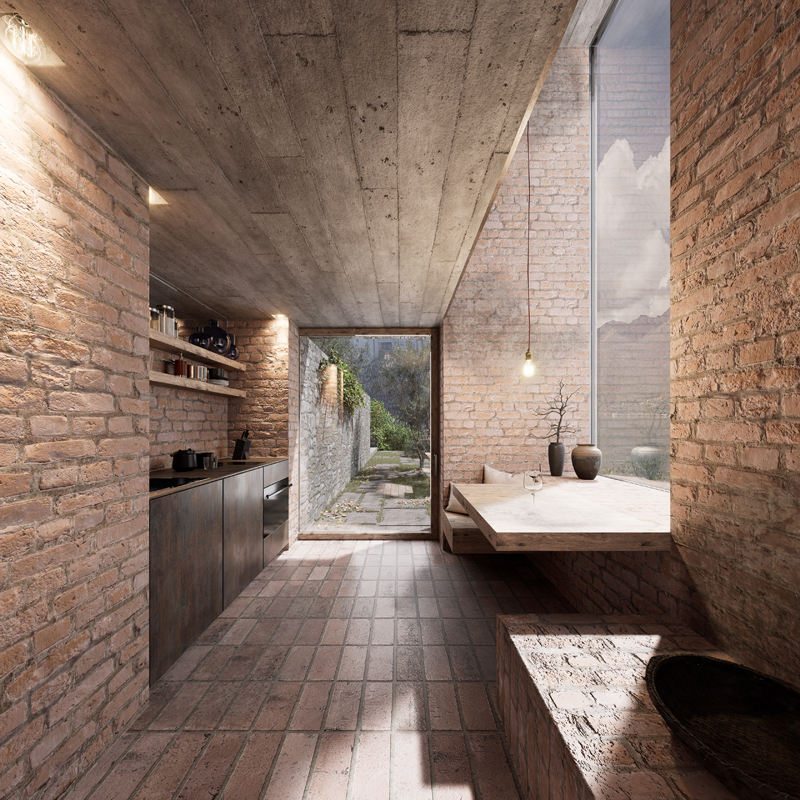progetto ampliamento casa sch. caviano ticino 2025